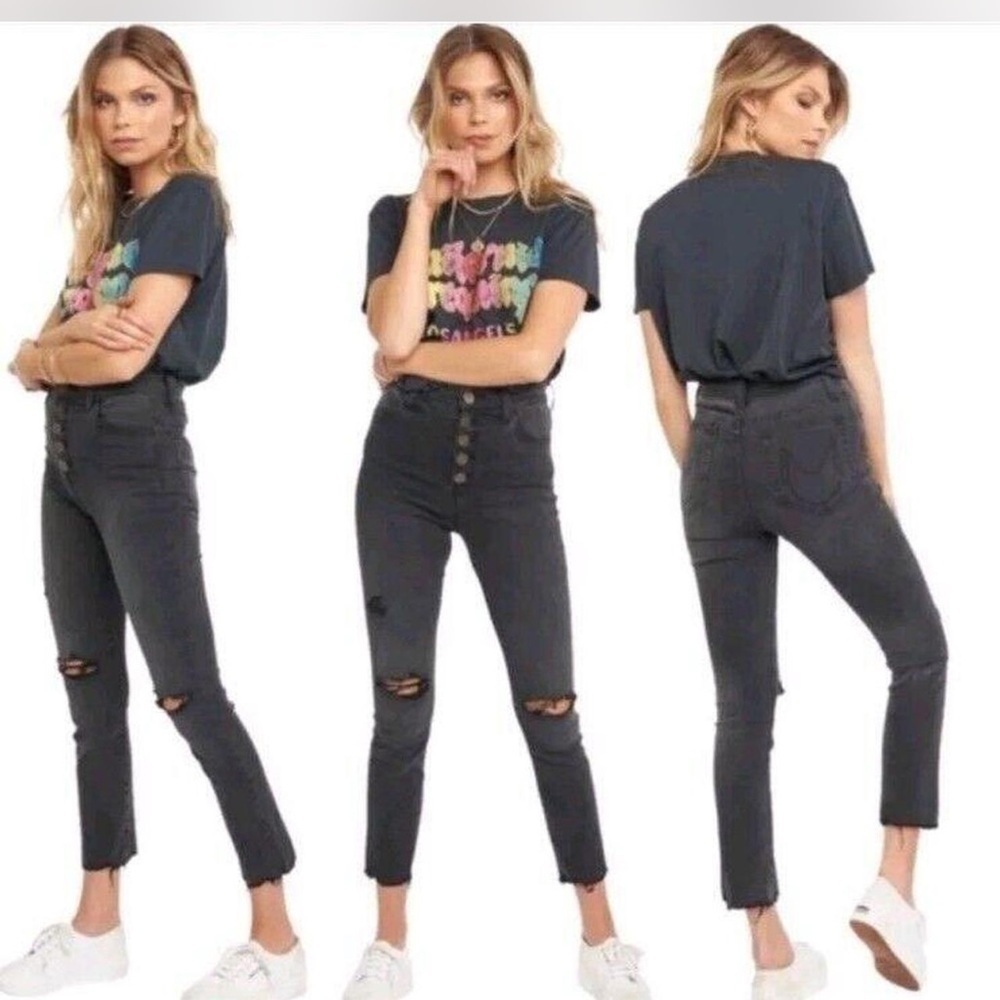 - Show Me Your MUMU Botton up skinny jeans